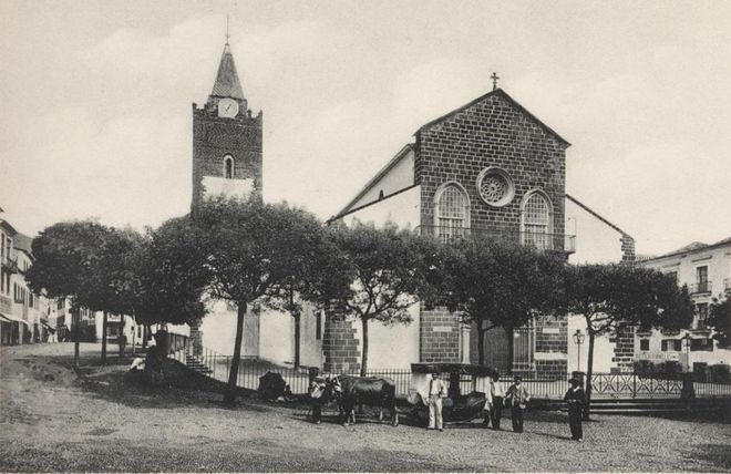 Фуншальский собор в прошлом веке