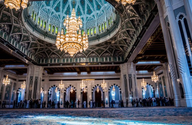 Главный зал мечети