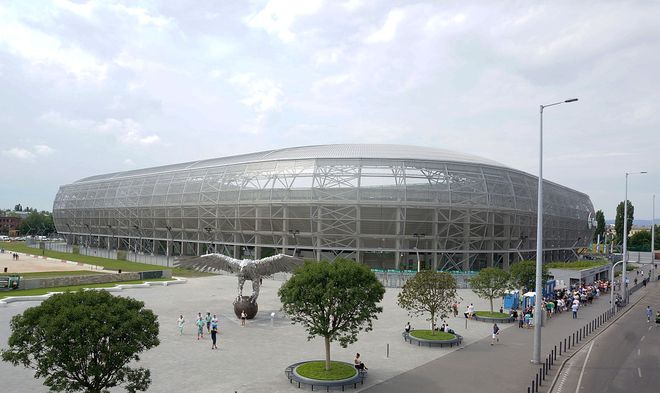 Гроупама Арена - стадион, расположенный в районе Ференцварош