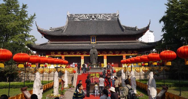 Храм Конфуция Нанкин
