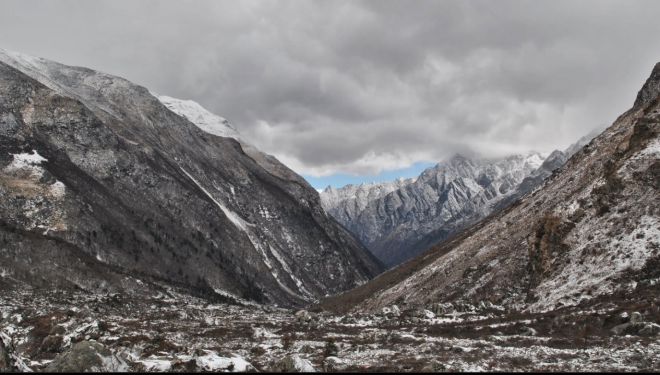 Изменчивая погода в горах Непала