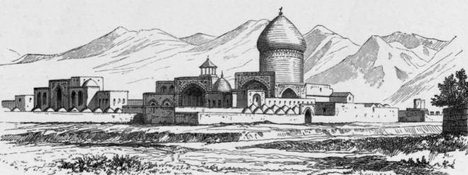 Изображение мавзолея 1867 года