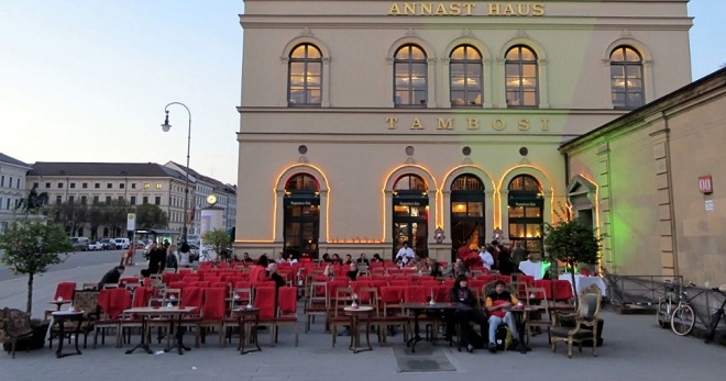 Кафе Тамбози в Мюнхене