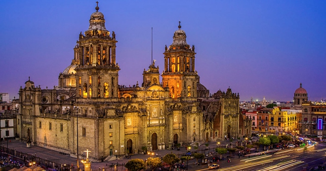 Кафедральный собор в Мехико