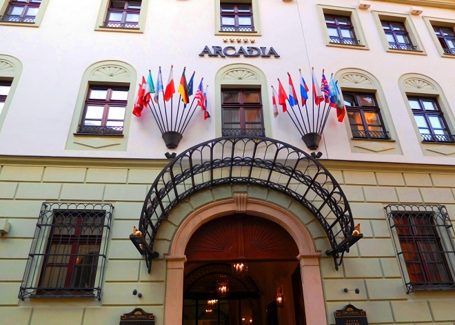 Отель Аркадия в Братиславе