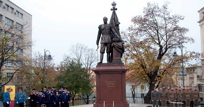 Памятник Николаю II, Белград