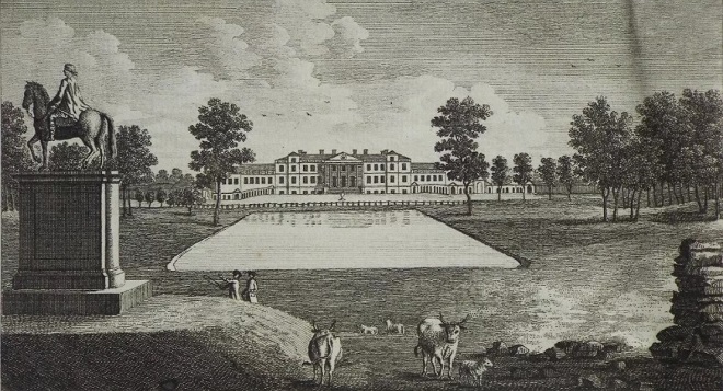 Парк Стоу в конце XVIII века