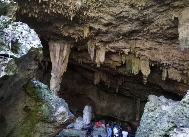 Пещера представляет собой незабываемое зрелище