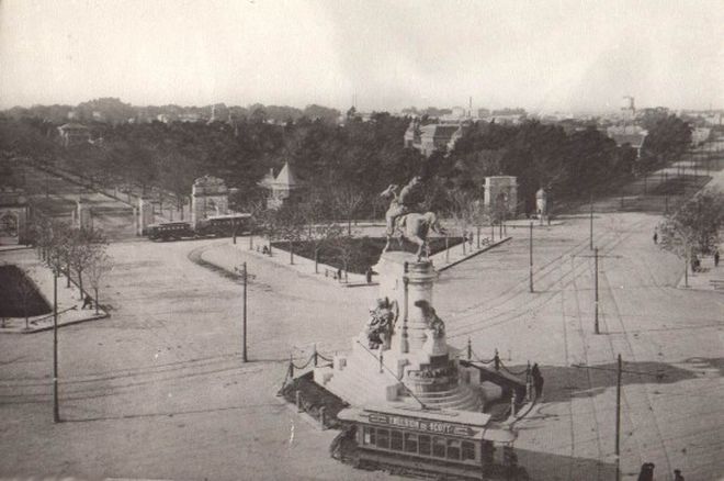 Площадь Италии в 1904 году