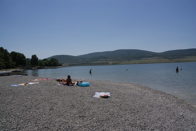 Озеро базалети грузия