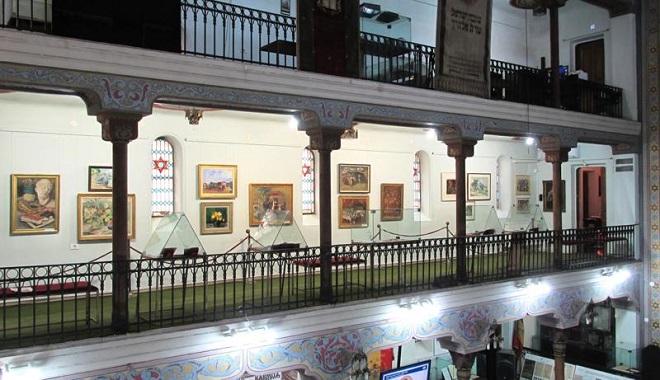 Расположение экспонатов в музее
