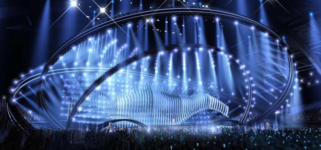 Сцена Евровидения 2018