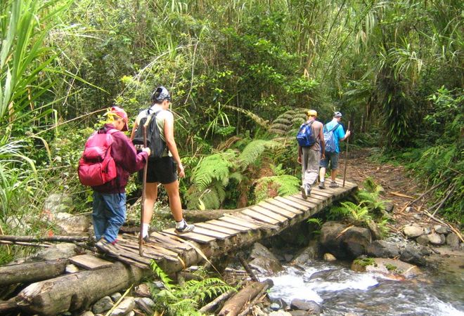Туристические тропы в национальном парке Армандо-Бермудес