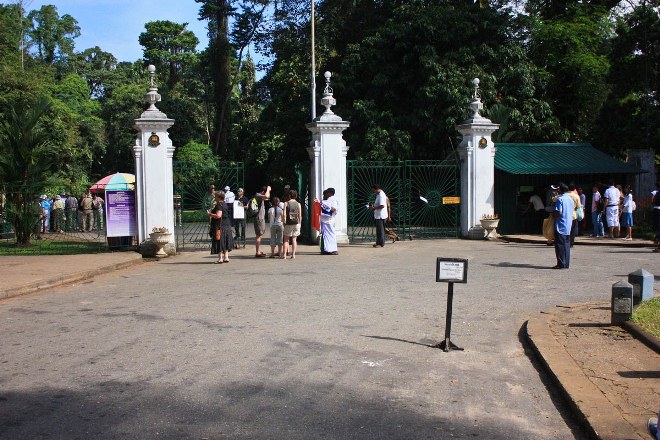 Вход в Королевский ботанический сад