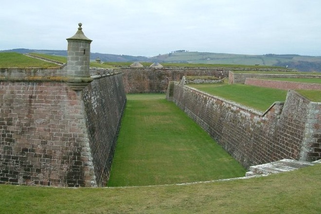 Вид на форт