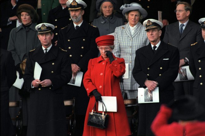 Визит королевы Елизаветы на яхту Британия