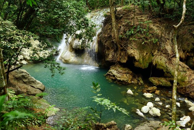 Водопад Finca El Paraiso