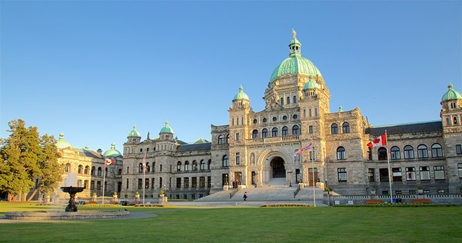 Здание парламента Британской Колумбии
