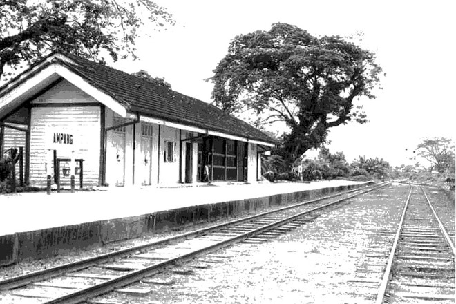 Железнодорожная станция Куала-Лумпура XIX в.
