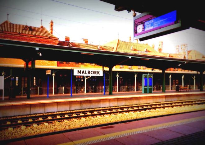 Железнодорожная станция Мальборк