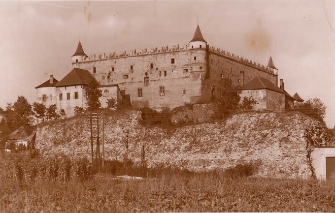 Зволенский замок в 60-е гг.