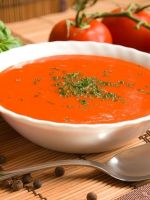 Томатный суп с базиликом – рецепт
